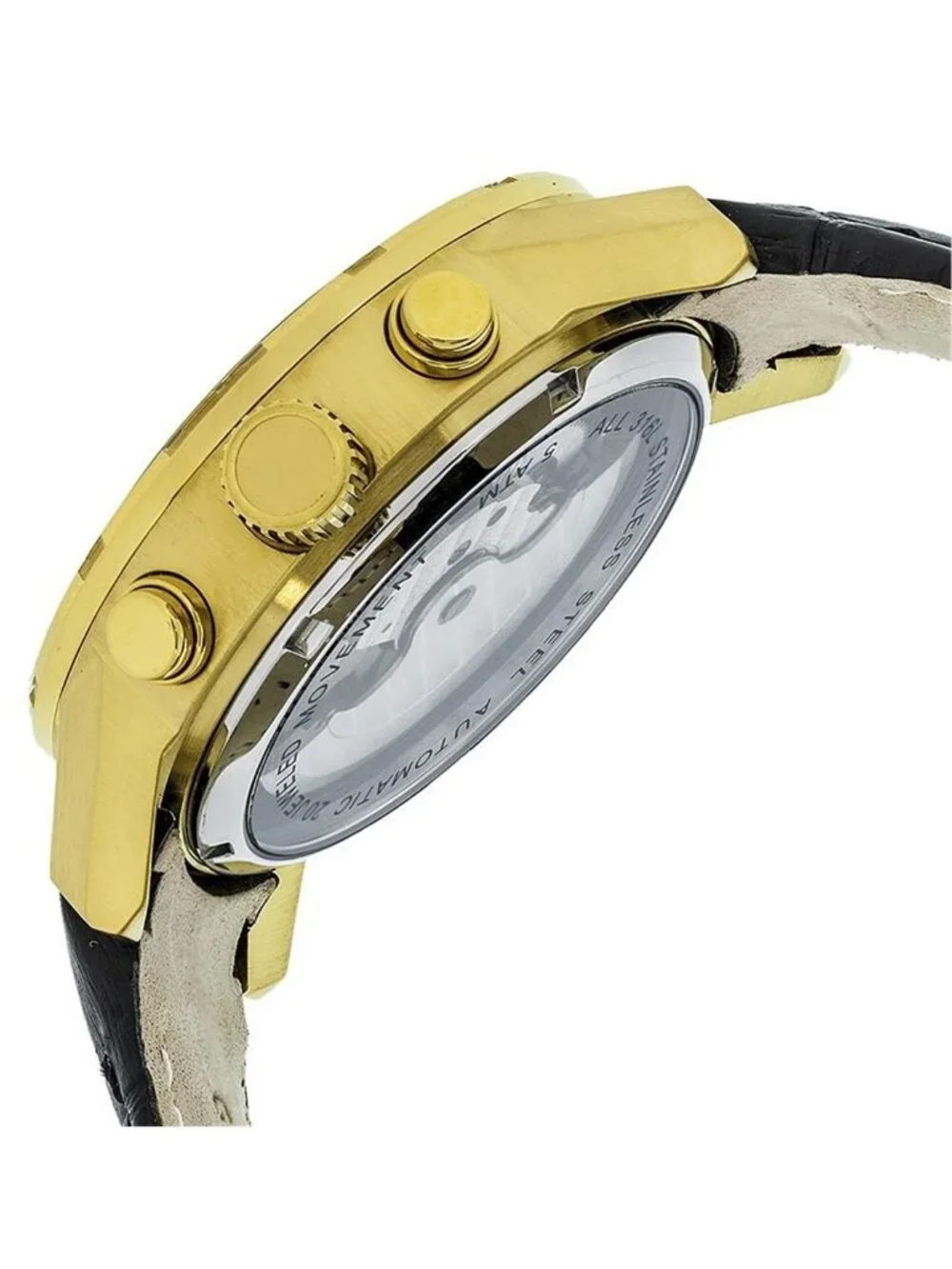 NWT Heritor Hannibal Automatic Black Dial Men's Watch